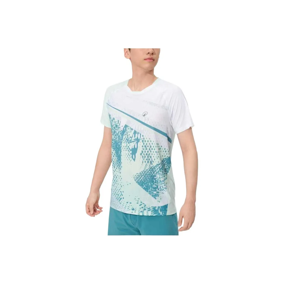DECATHLON PERFLY Badminton Clothing Men's Light Jade Stone Color
