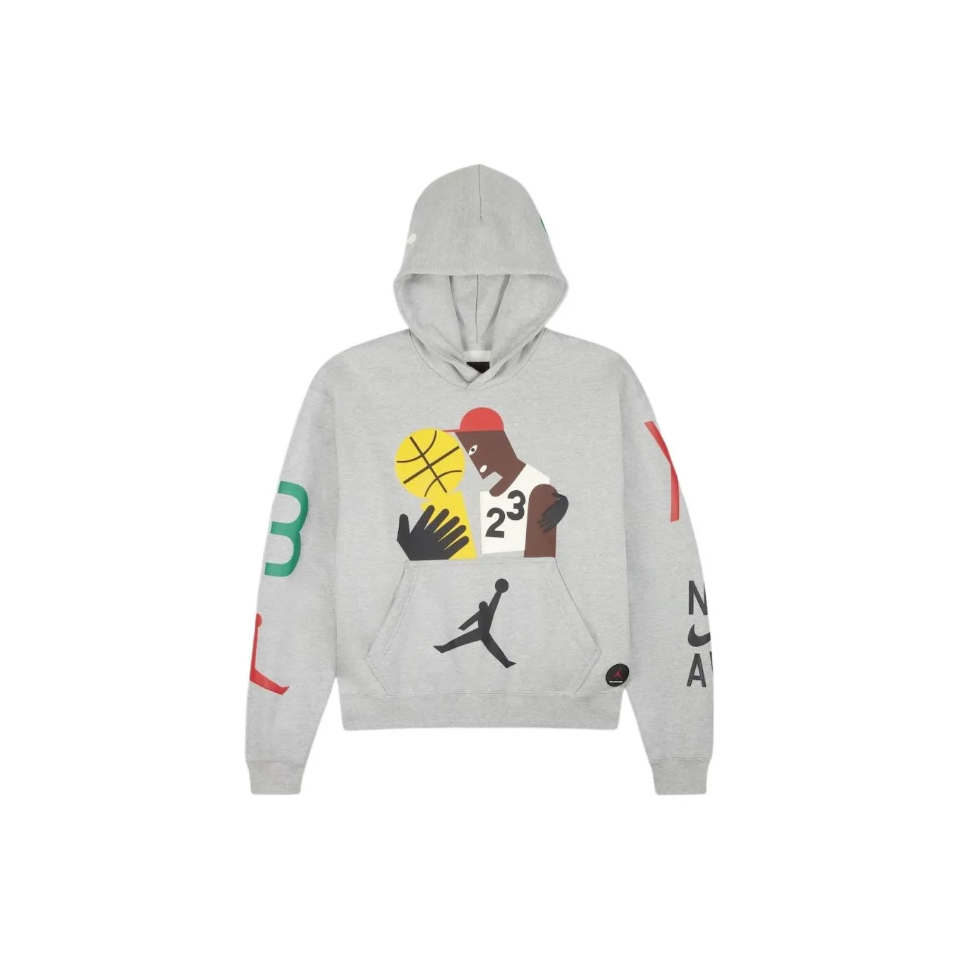 Jordan X Nina Chanel Abney Hoodie Asia Sizing Grey
