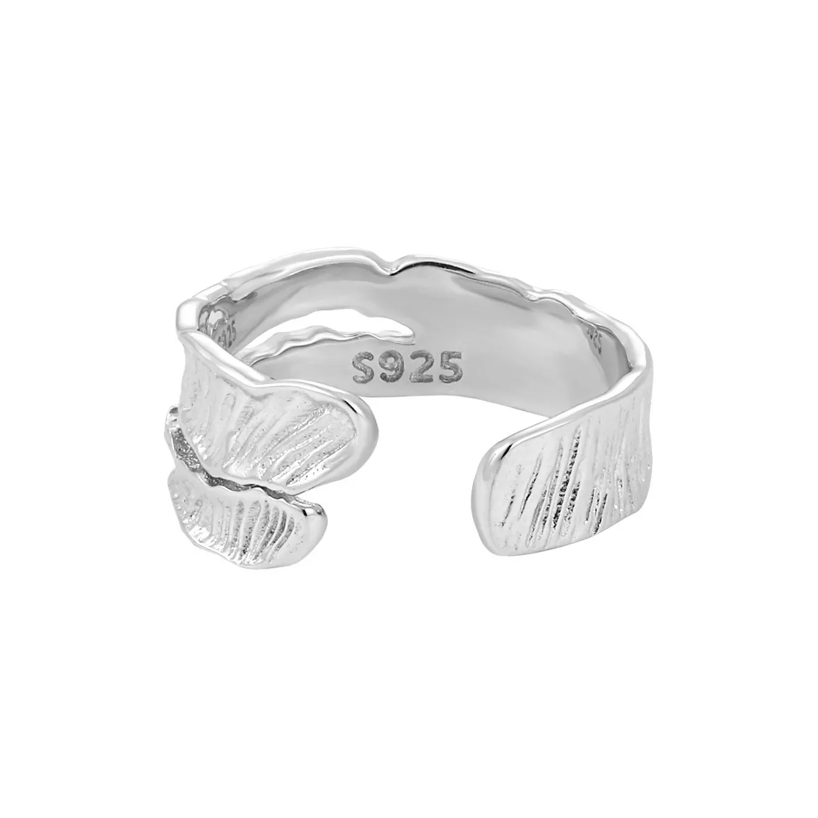 Quarqor S925 Silver Rings Unisex