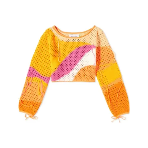HOUSE OF SUNNY Желтый Женский Трикотаж