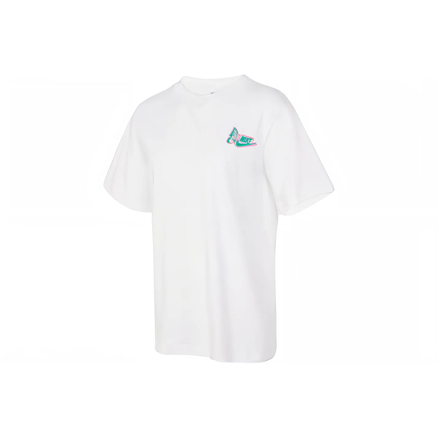 Nike Women'ss Retro Butterfly Print Casual Sport T-Shirt White