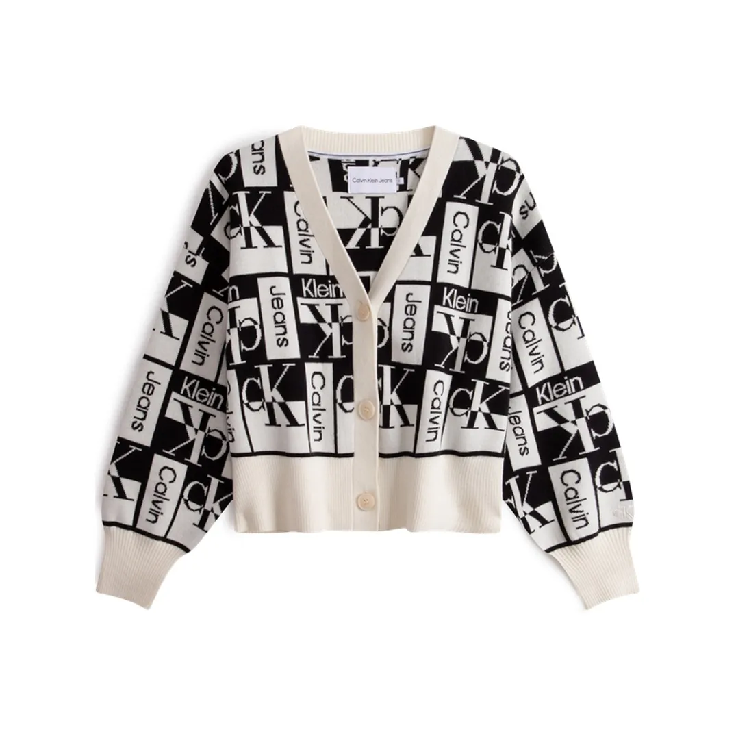 Calvin Klein Трикотаж Женский Черный Белый