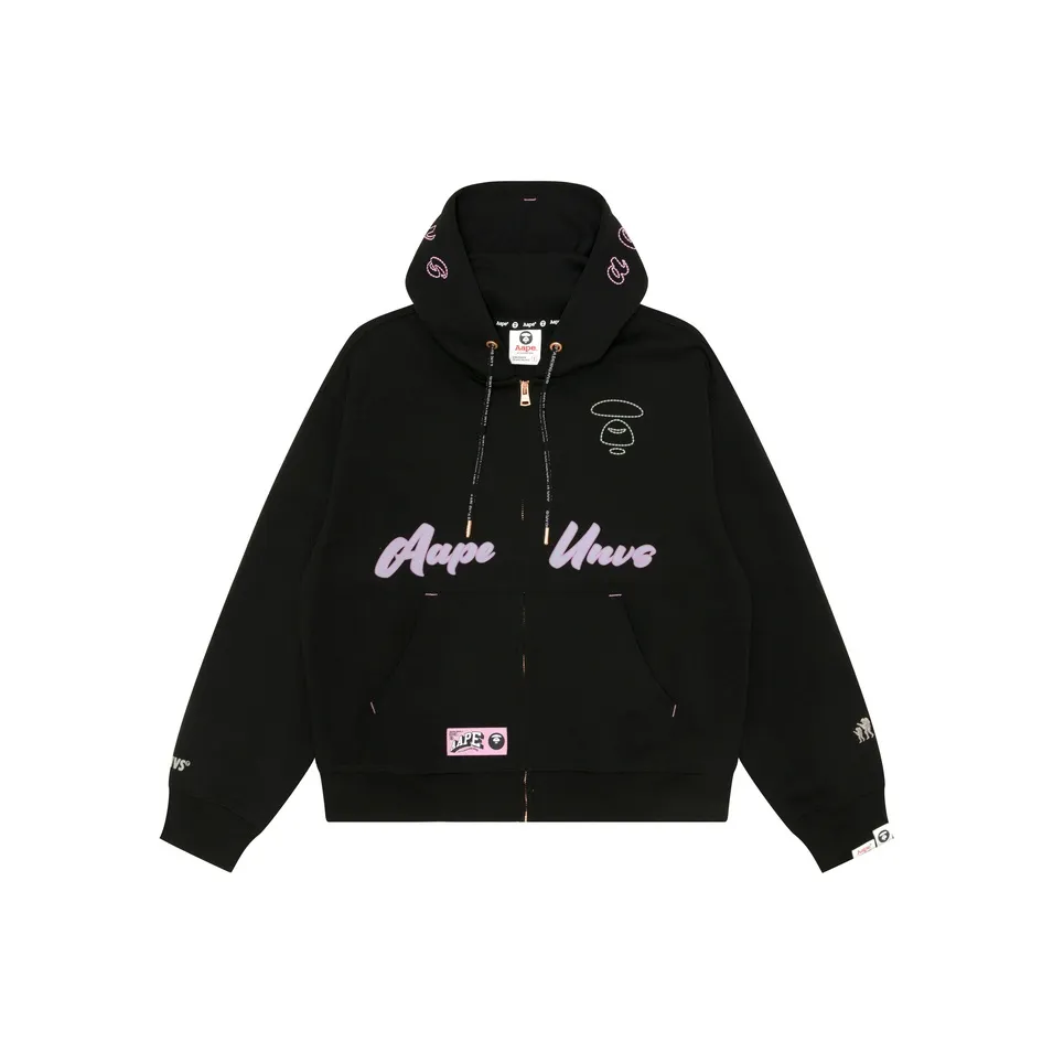 Aape By *A Bathing APE® Logo Zip up Jacket