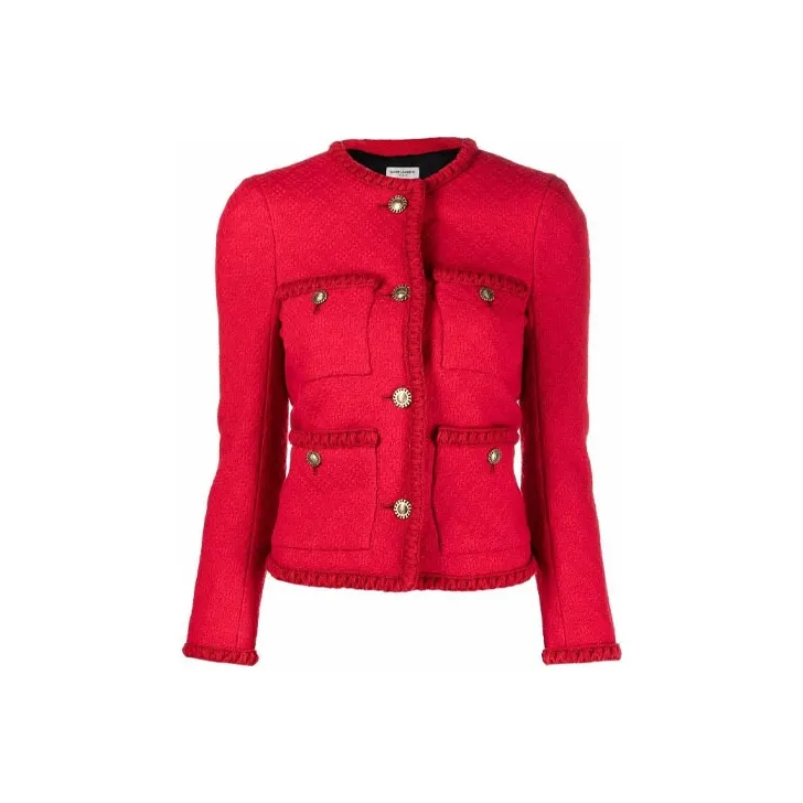 SAINT LAURENT Jackets Women's Red