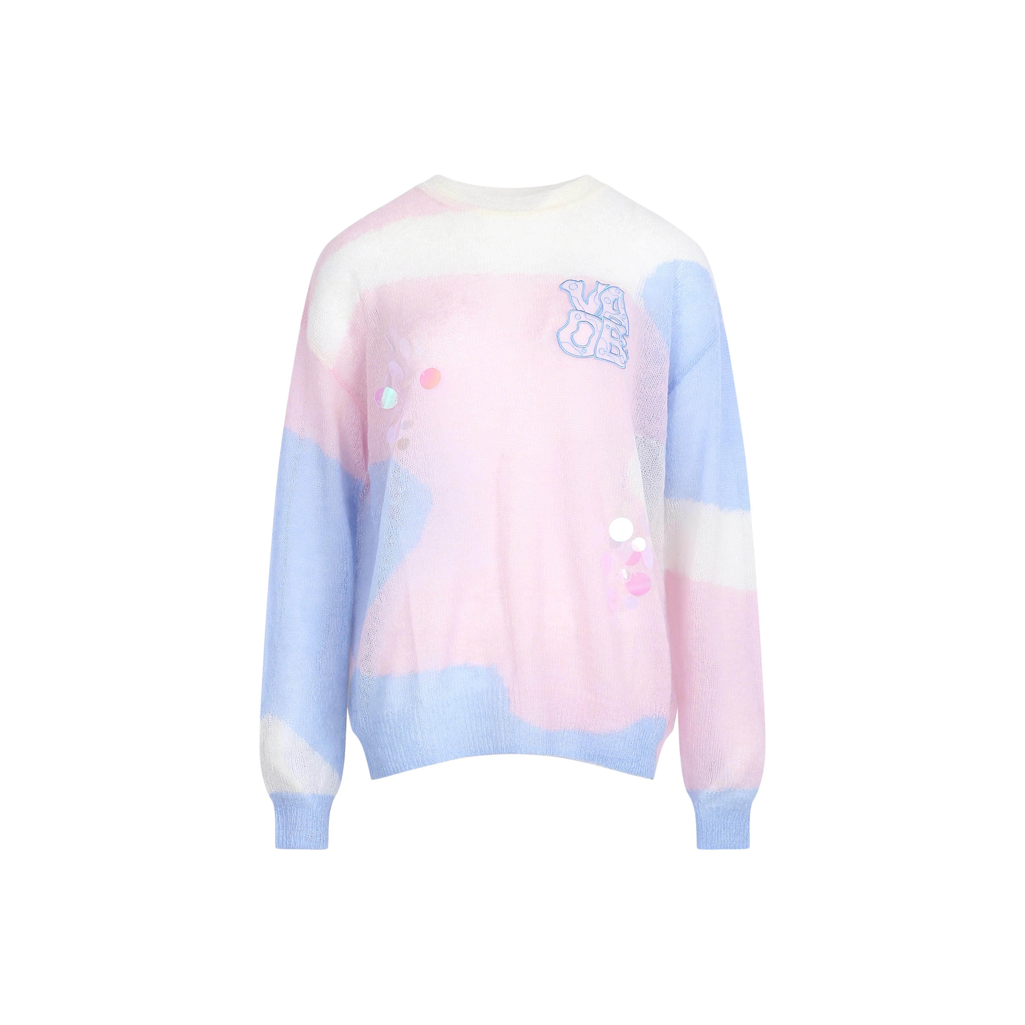 Valeria Obbaco Knitwear Women's Light Blue