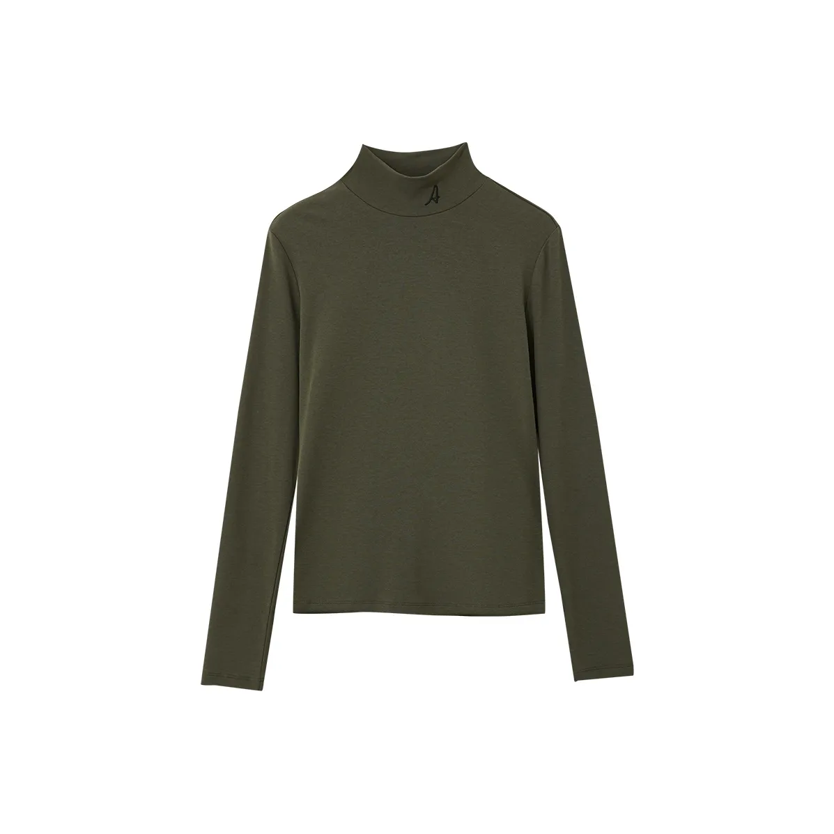 AMII T-рубашка Женская Армейская Зеленая