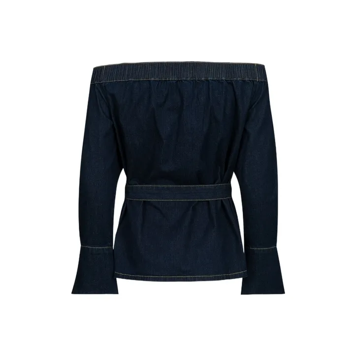 EVISU Shirts Women's Denim Blue