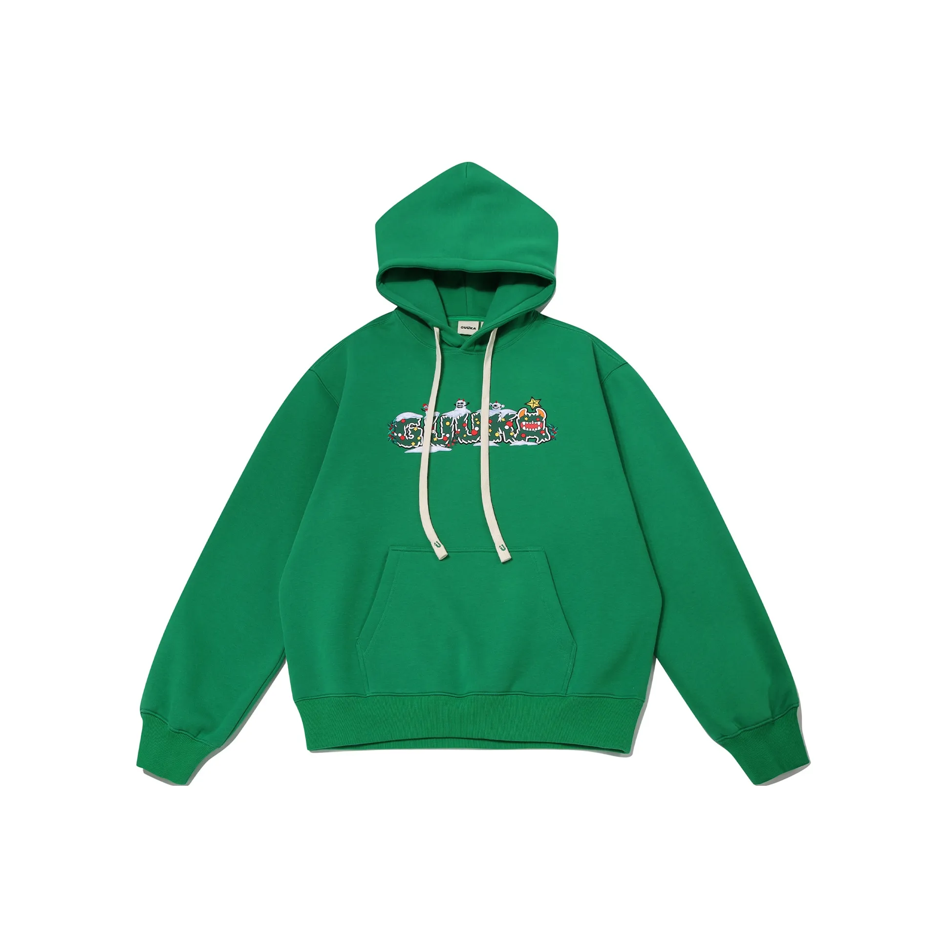 Guuka Конфетный зеленый Женские Толстовки