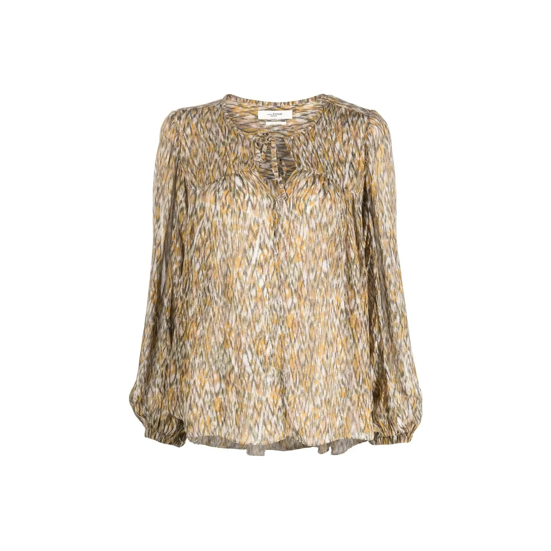 ISABEL MARANT ETOILE Embroidered Flared Blouse