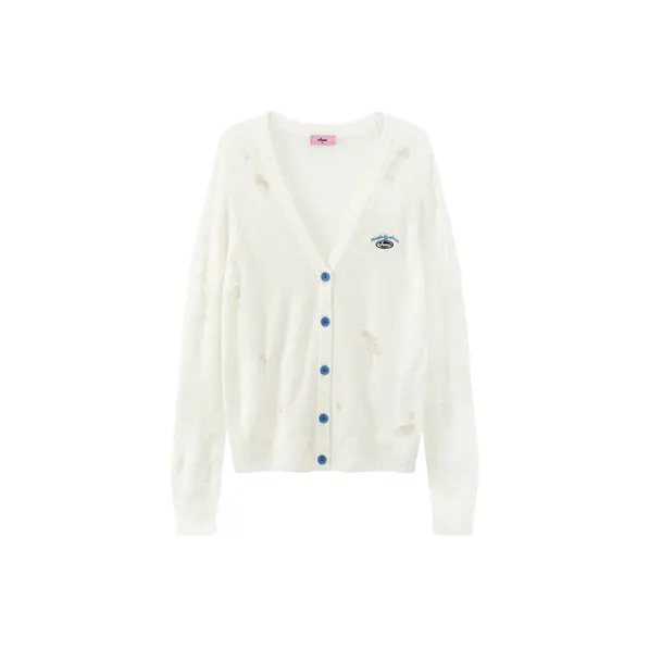 CHUU Белый Женский Трикотаж