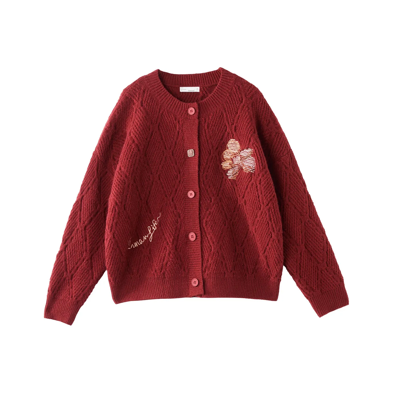 Inman Трикотажная ткань Кардиган Женские