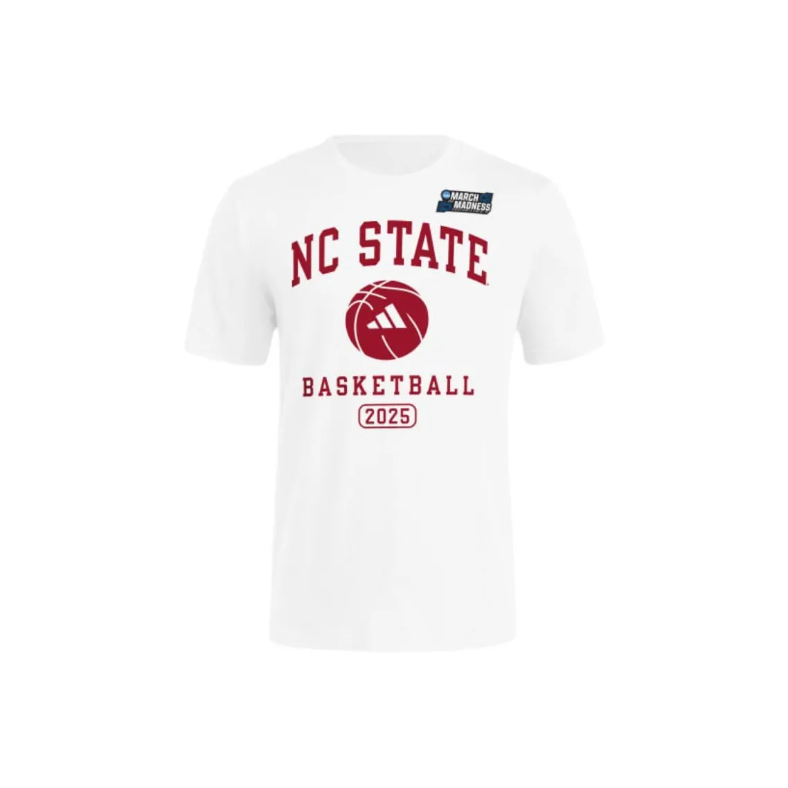 Adidas Free Shipping With AdiClub Nc State March Madness Basketball Shirt