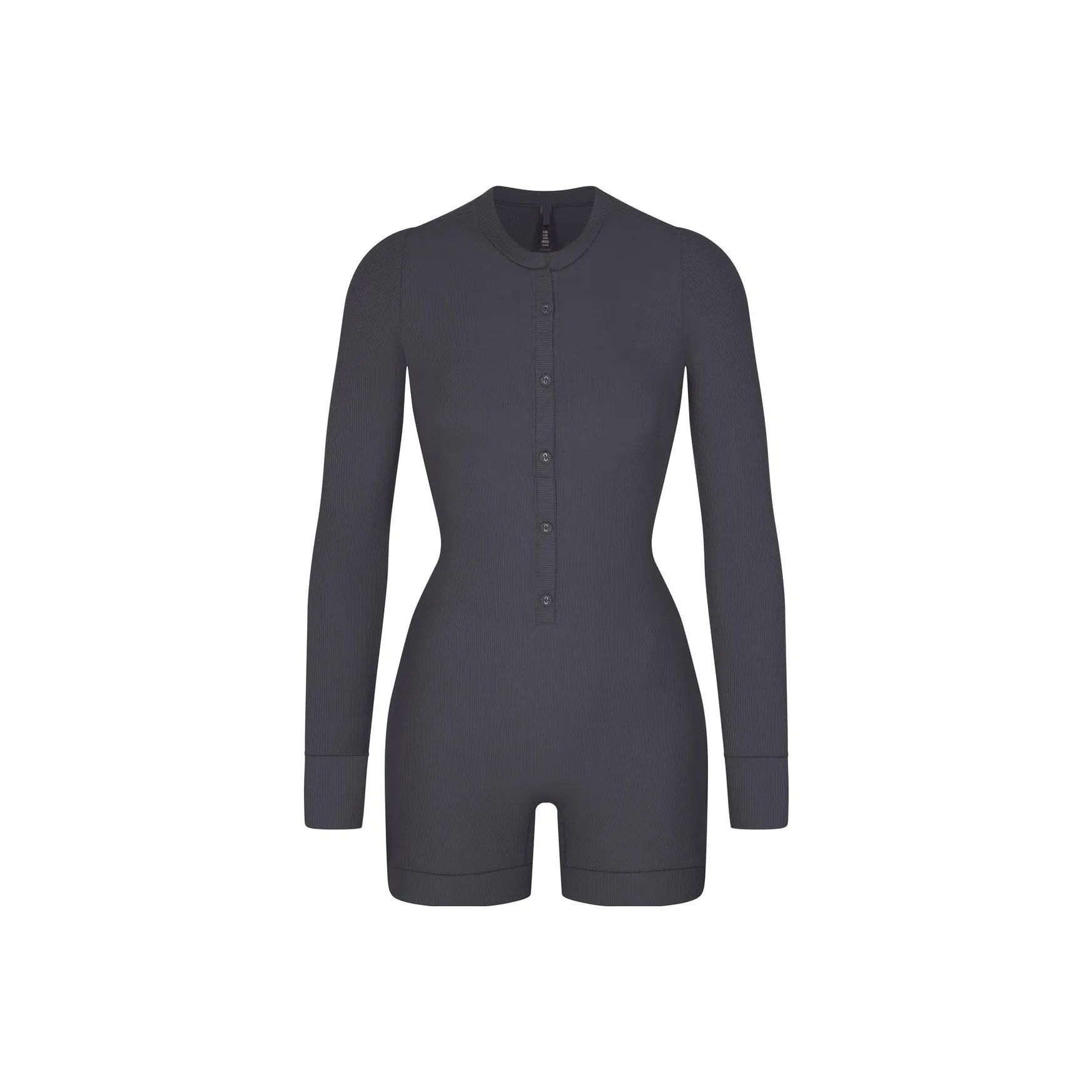 Skims Графитовый/Графитовый Женское Боди
