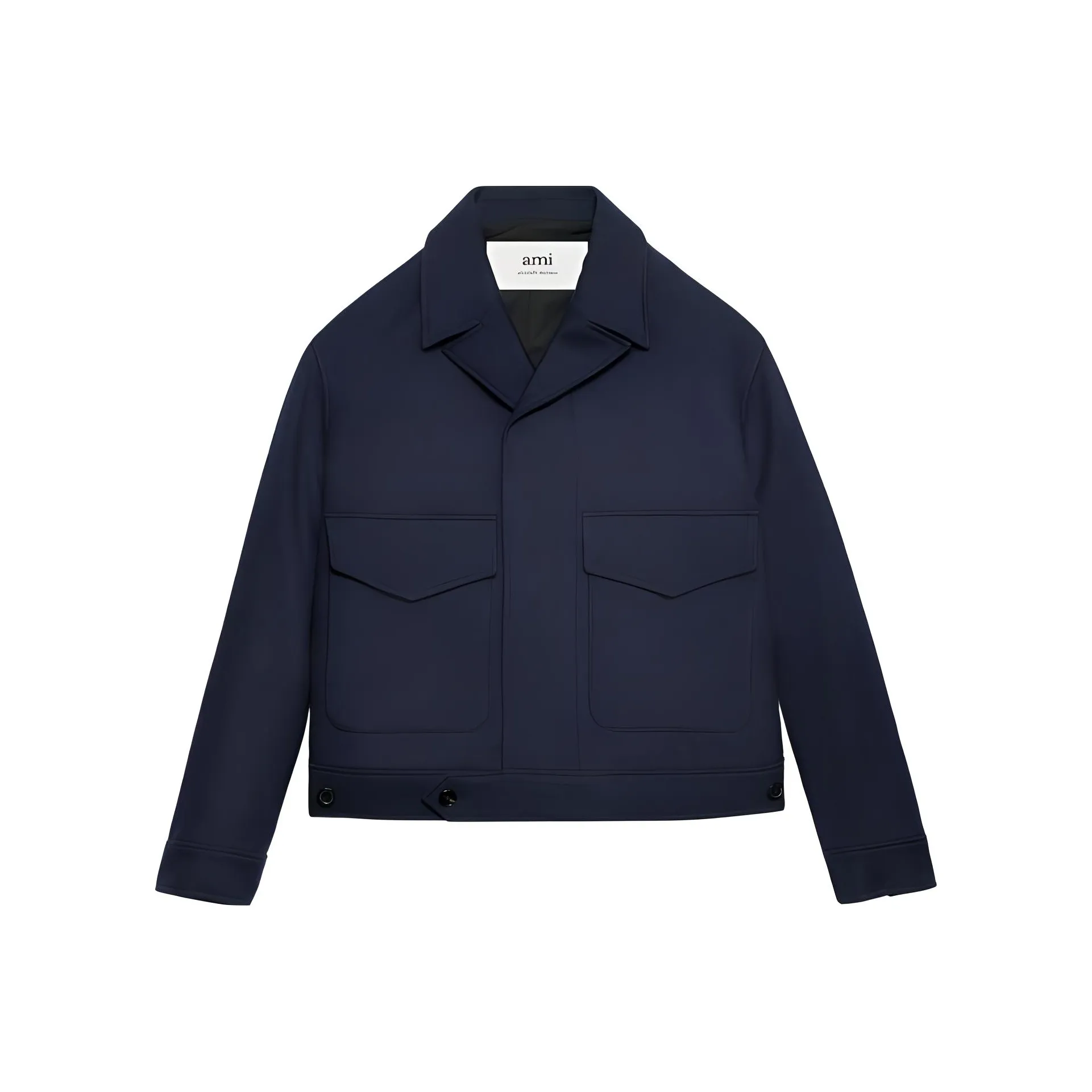 Ami Paris Oversize Virgin Wool Jacket