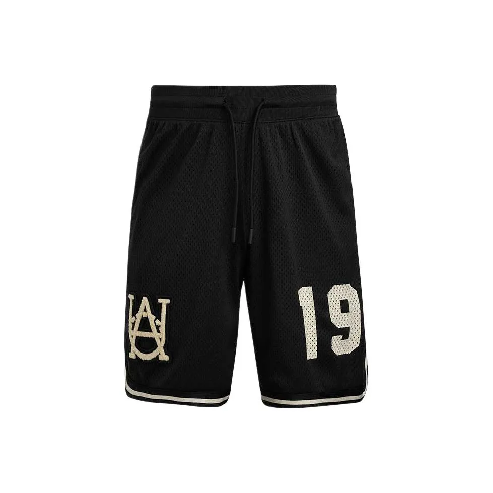 Under Armour Hoops Courtside Баскетбольные шорты Мужские Черный 001