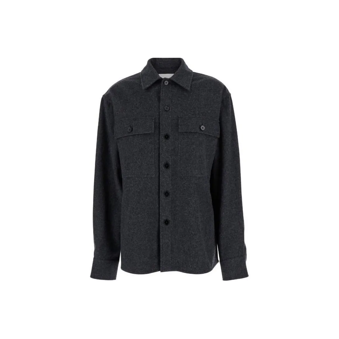 JIL SANDER + Flannel Buttoned Overshirt