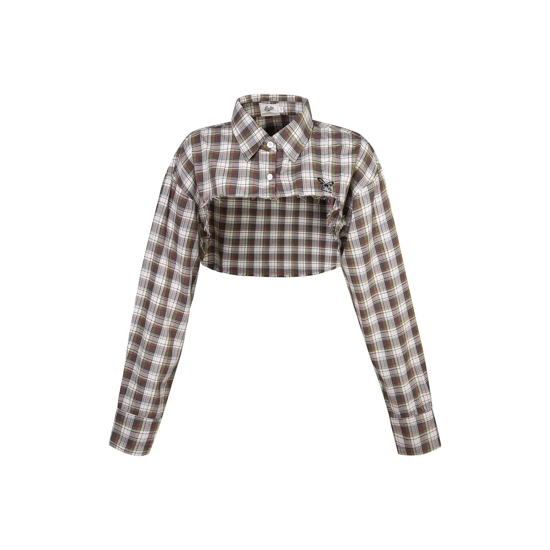 Guuka Hero Рубашка Женская Светлый Хаки