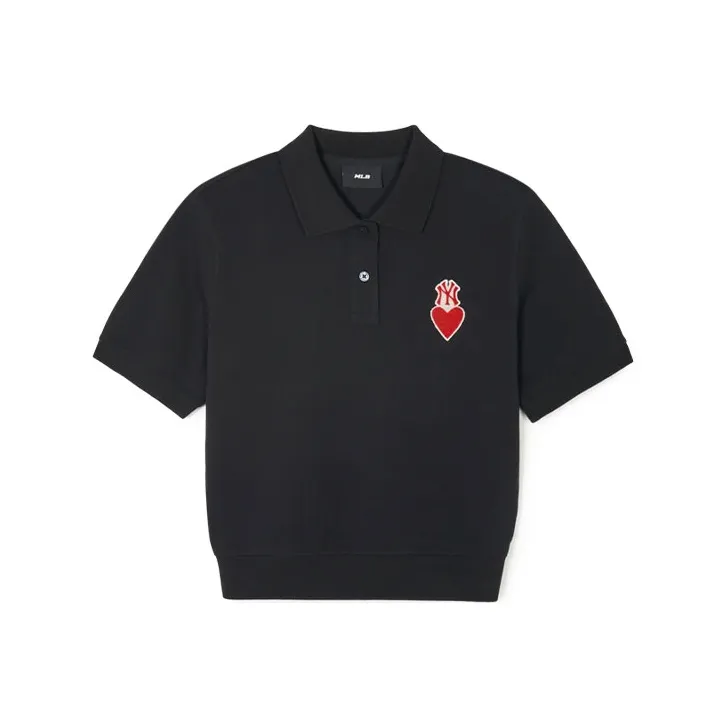 MLB Черное Женское Поло