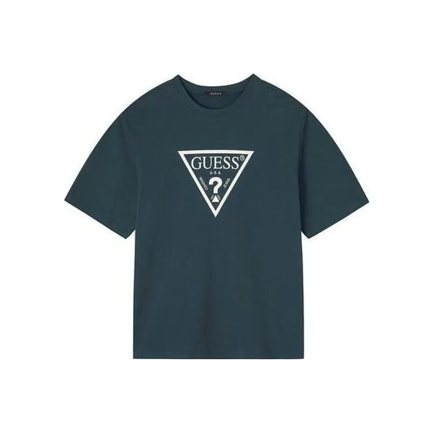 GUESS Drop Shoulder Sleeve T Shirt Women's