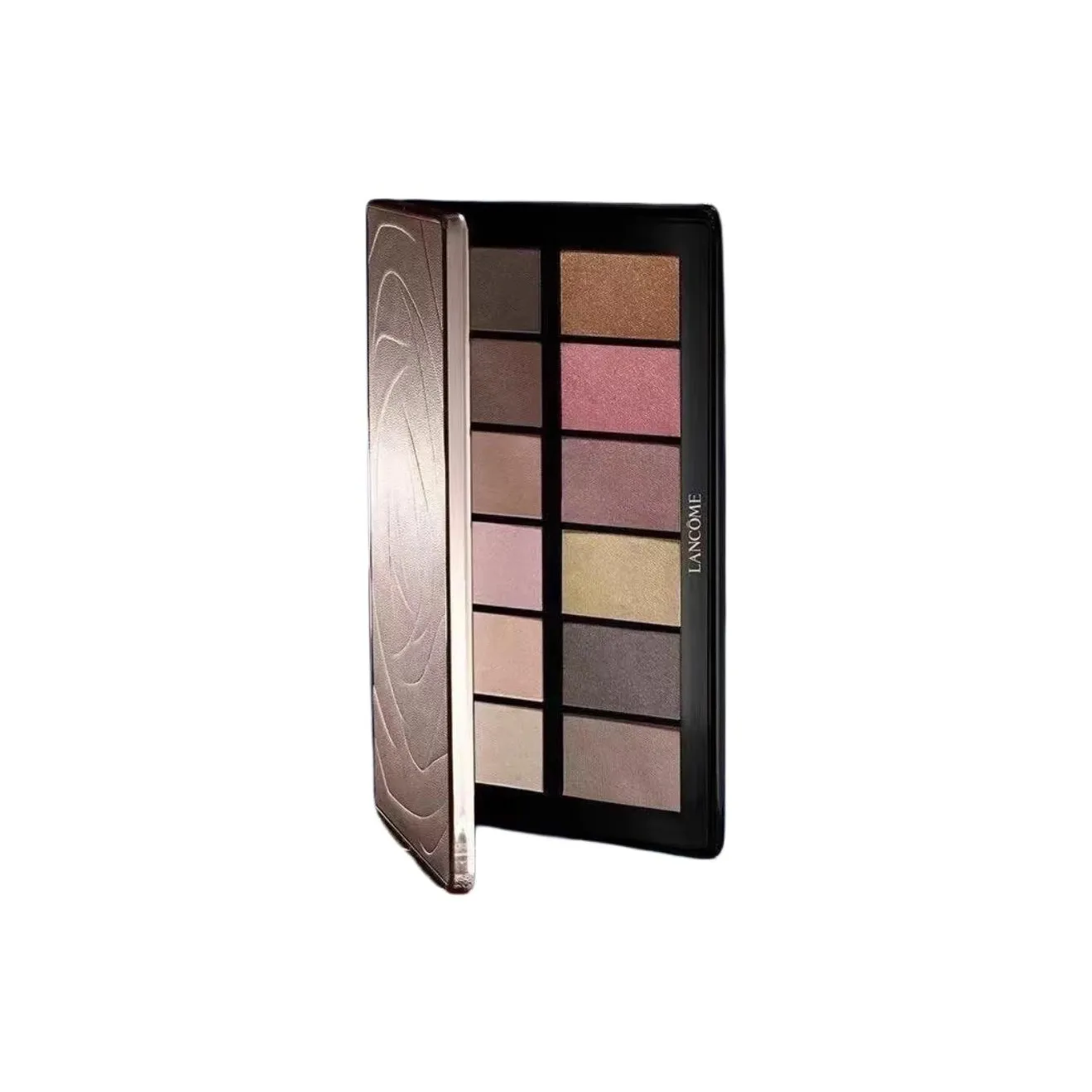 LANKOU Праздника Розово-золотой 12 Тонов Палетка для теней для век Легко Смешивается Длинное Сохранение Улучшение век 15,6г