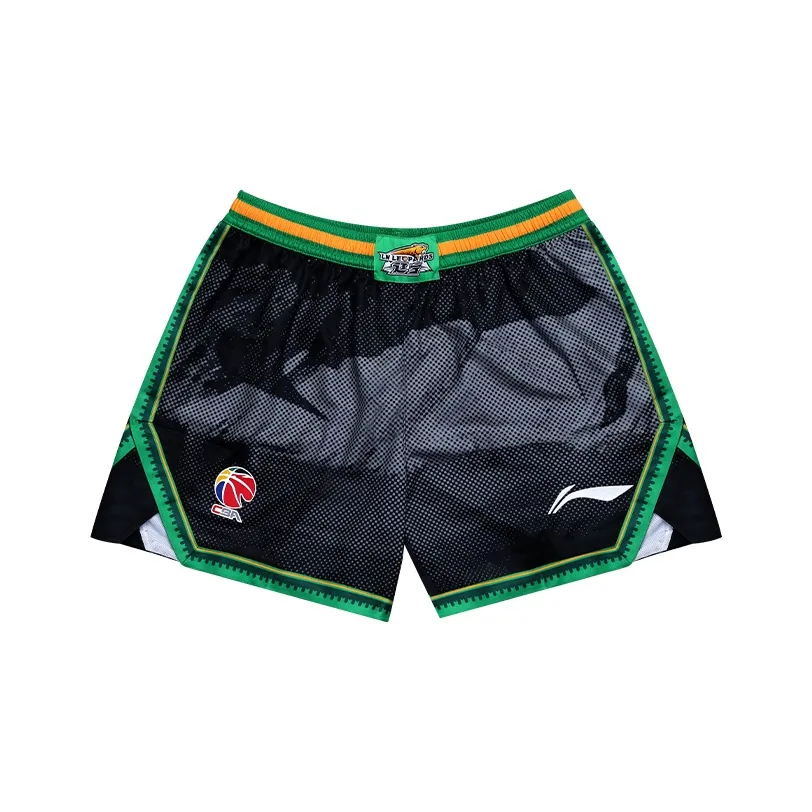 LINING CBA Collection Коллекция Баскетбольные шорты Классическая версия 24 25 Liaoning Команда Мужской Черный