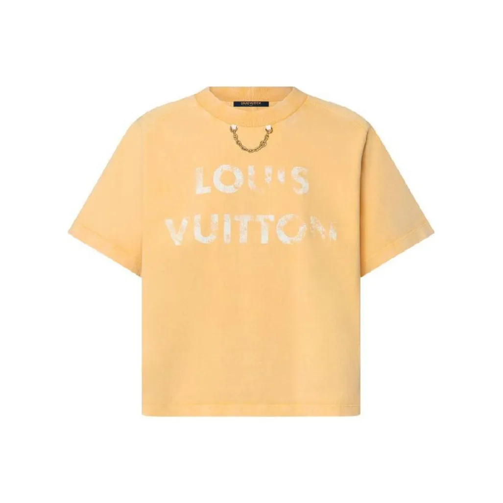 LOUIS VUITTON Vintage Effect LOUIS VUITTON Crop Top