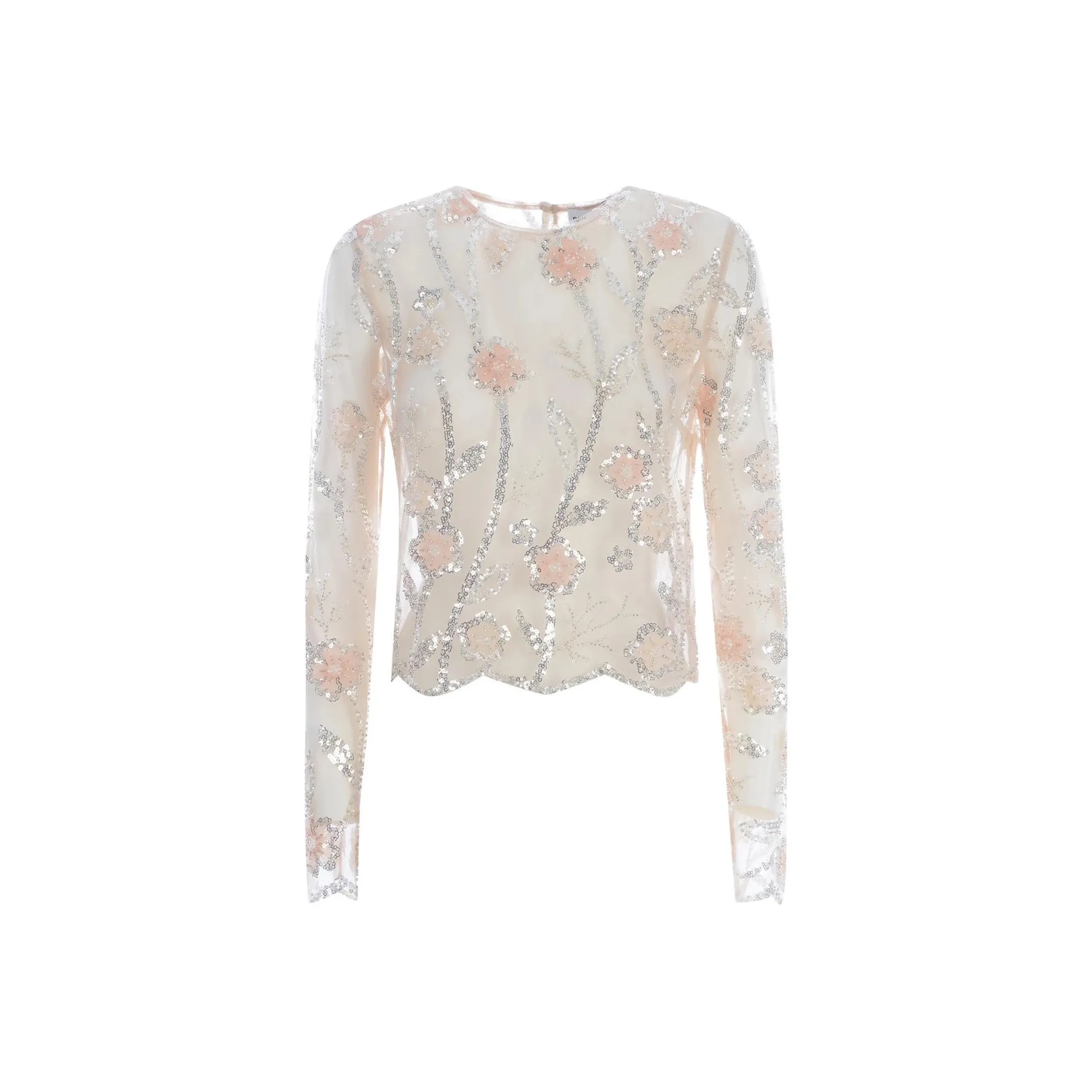 Self Portrait Shirt Women's Cream White