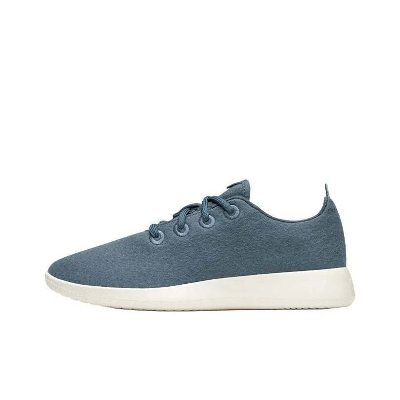 Allbirds Wool Runner Low Top Casual Shoes Men's Dark Aqua Green