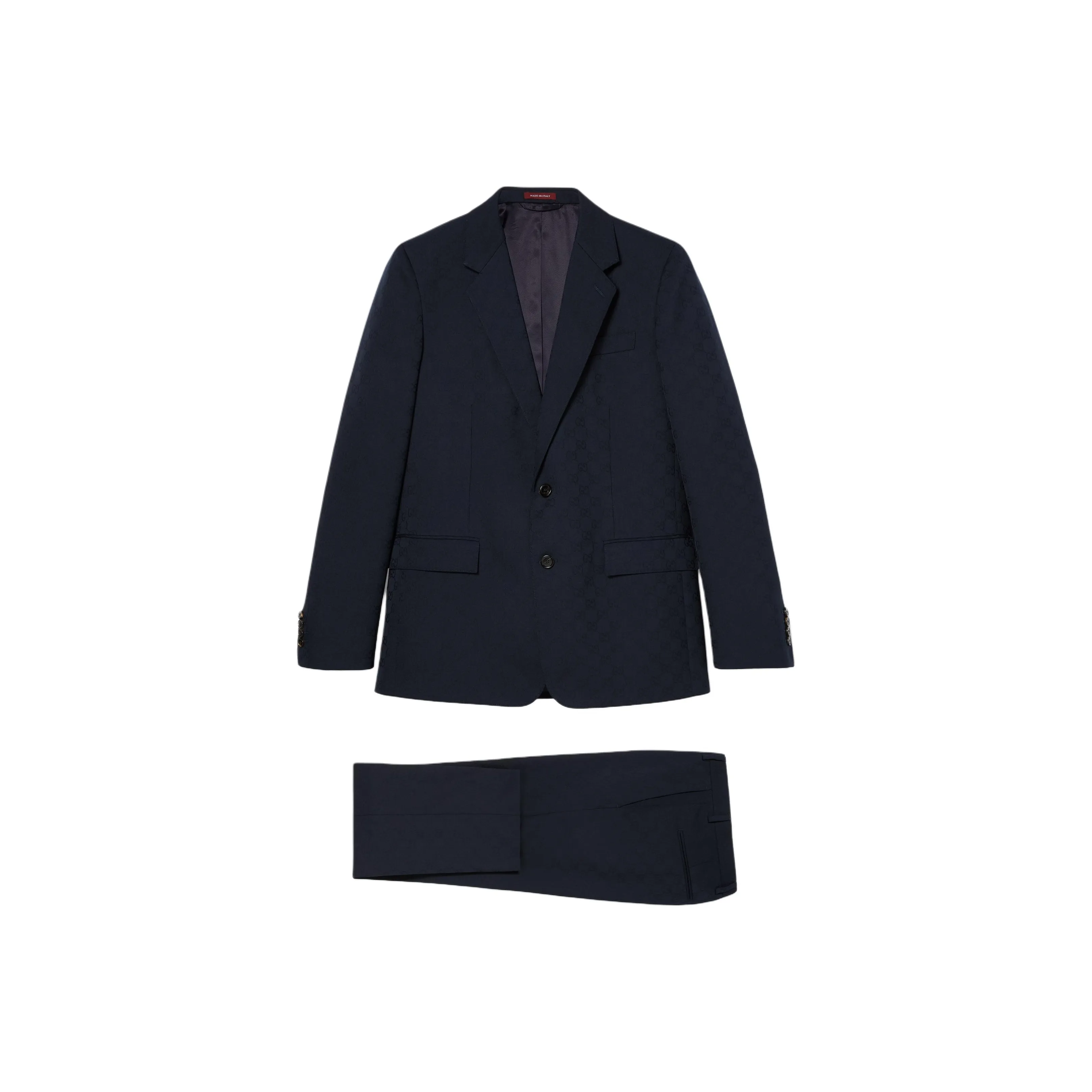 GUCCI Monogrammed Buttoned Suit