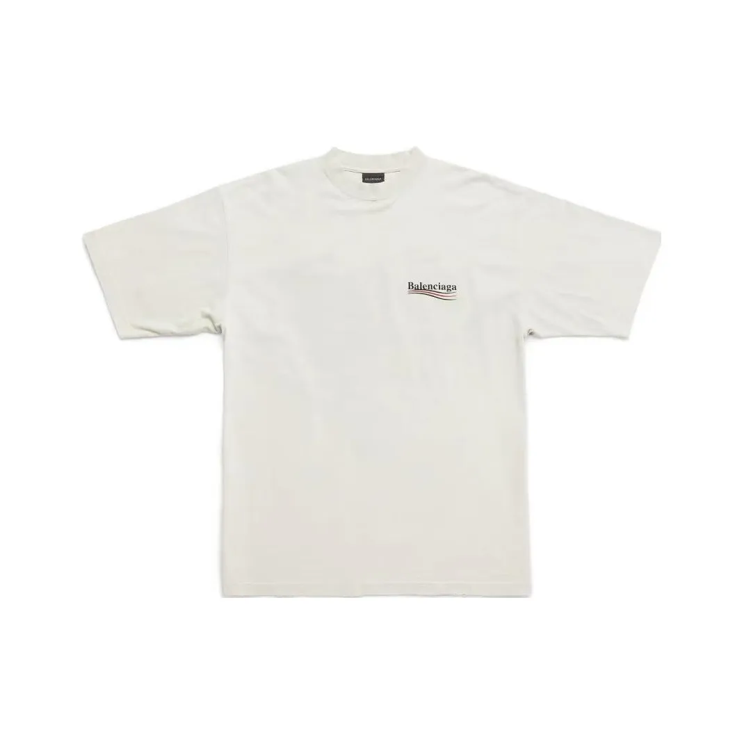 Balenciaga SS23 Стандартная T-рубашка Женская Свободного кроя