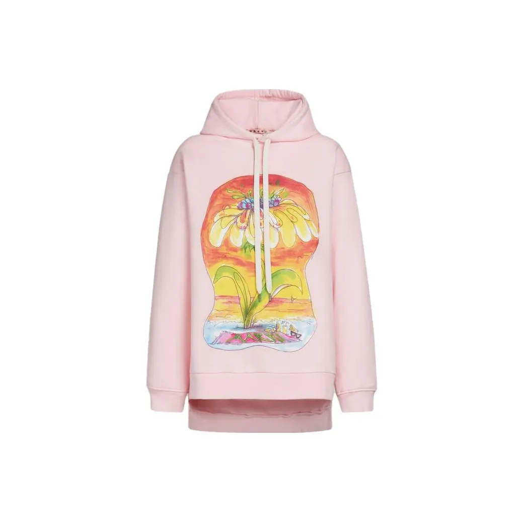 MARNI Розовые Женские Свитшоты