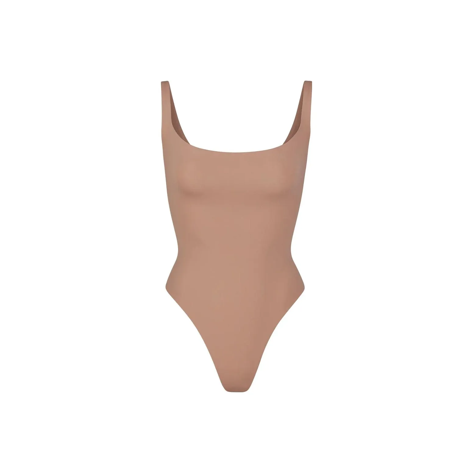 Skims Bodysuits Women's Yellow Earth Ochre