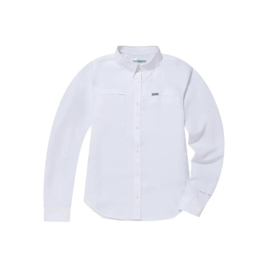 Columbia Белые Женские Рубашки