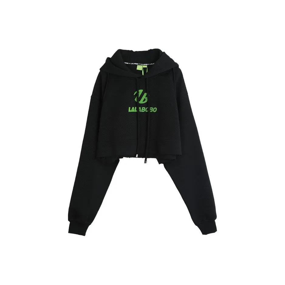 LALABOBO Черный Женские Свитшоты