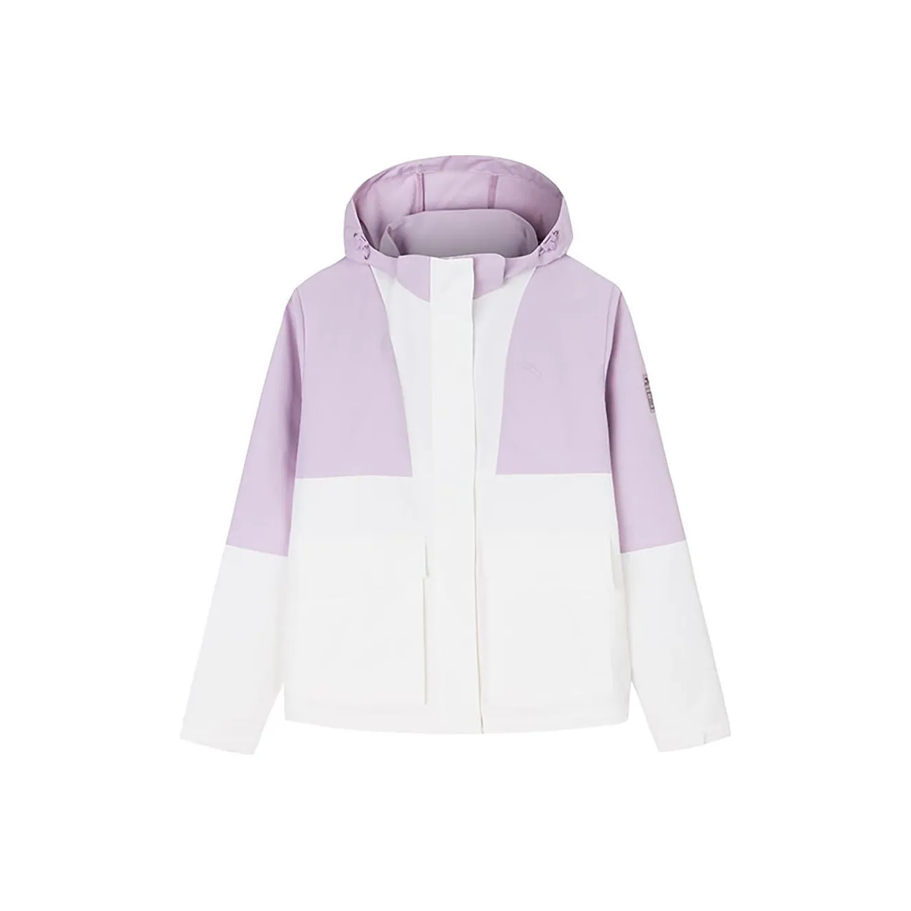 ANTA Куртки Пальто Женские Папирус Белый Ротанг Цветочный Дизайн Фиолетовый