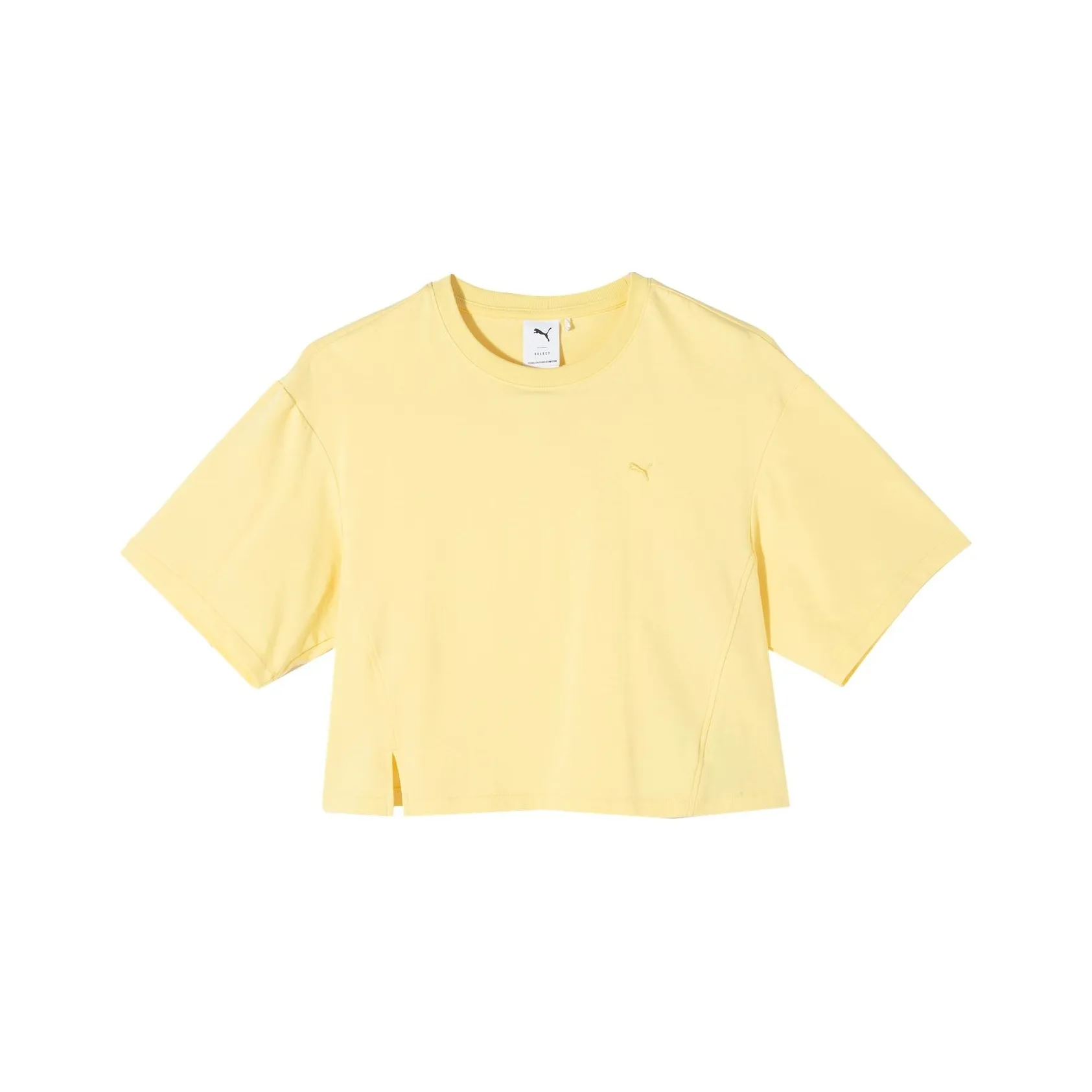 PUMA OWN THE SPOTLIGHT Желтые Женские Футболки