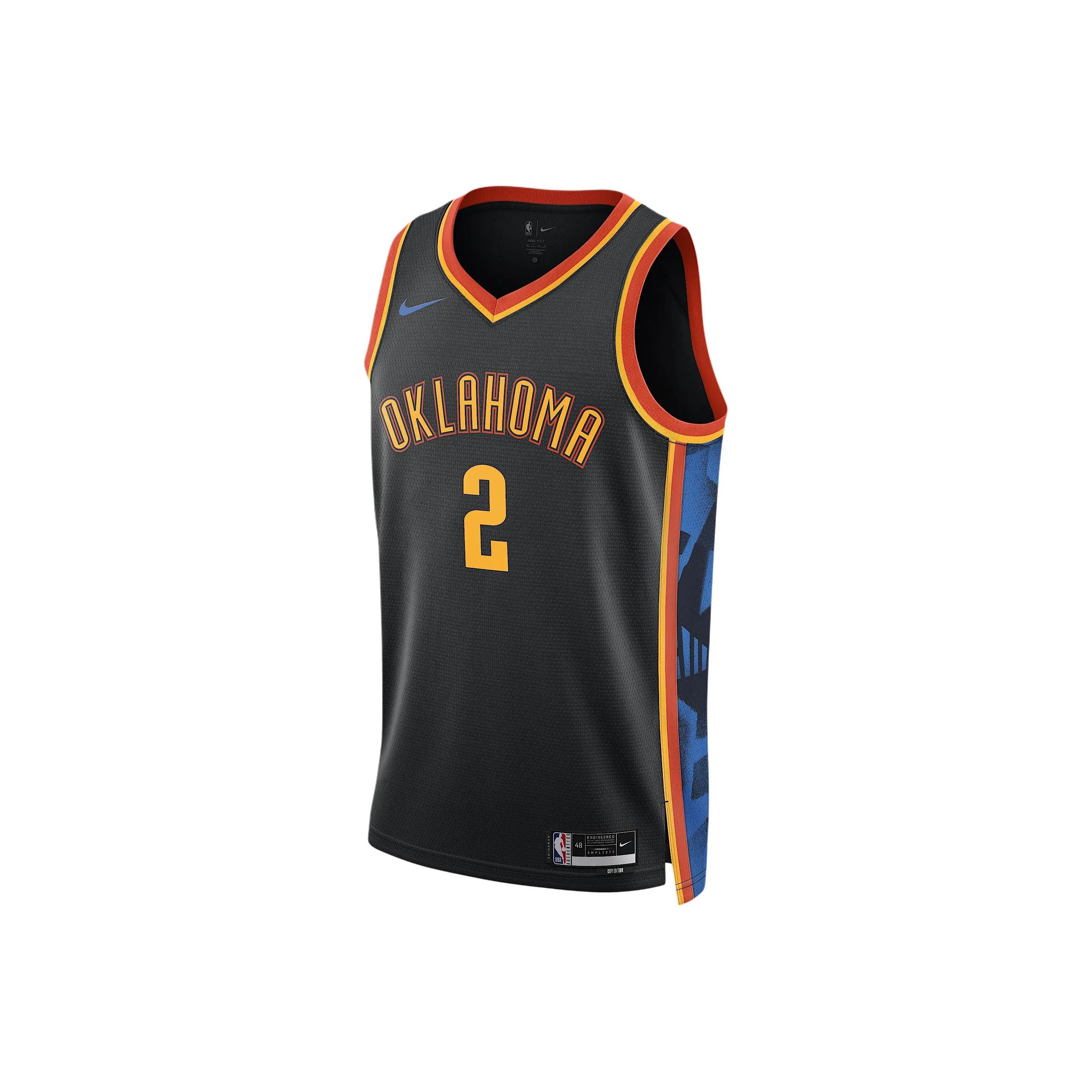 Nike Shai Gilgeous Alexander Oklahoma City Thunder 2024/25 City Edition Men's Nike Dri FIT Nba Swingman Jersey