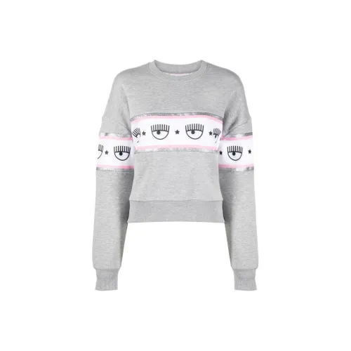 Chiara Ferragni Серый Женские Свитшоты