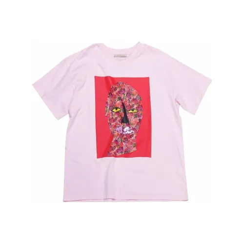 Christopher Kane Розовые Женские Футболки
