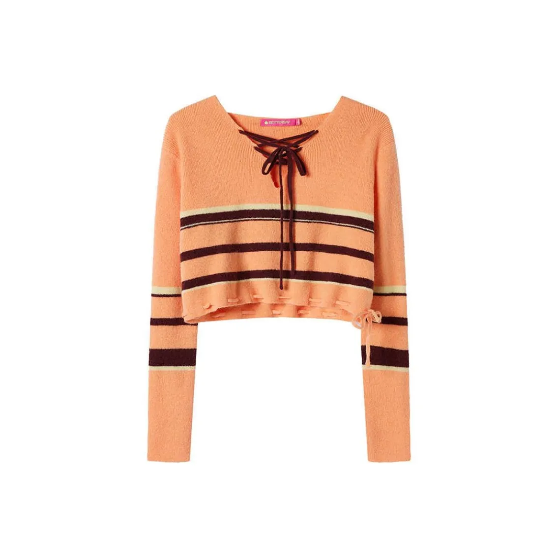 BETTERSAY Трикотаж Женский Оранжевый