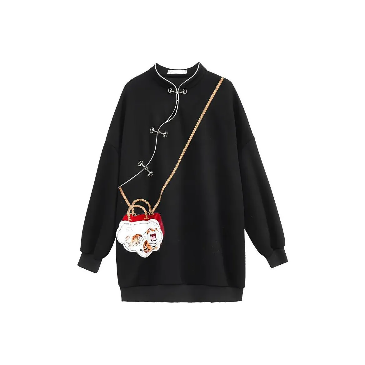 JK&JS Черный Женские Свитшоты