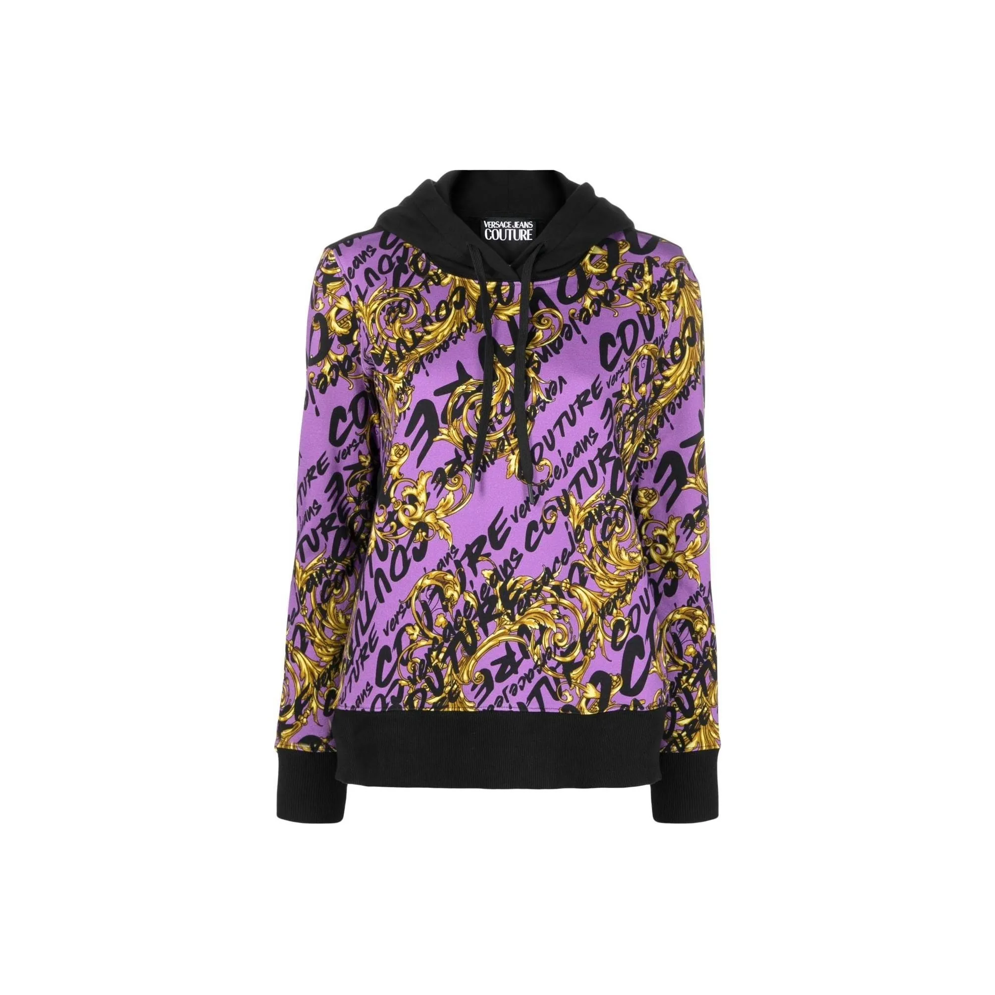 VERSACE JEANS COUTURE FW22 Sweatshirt Women's Purple