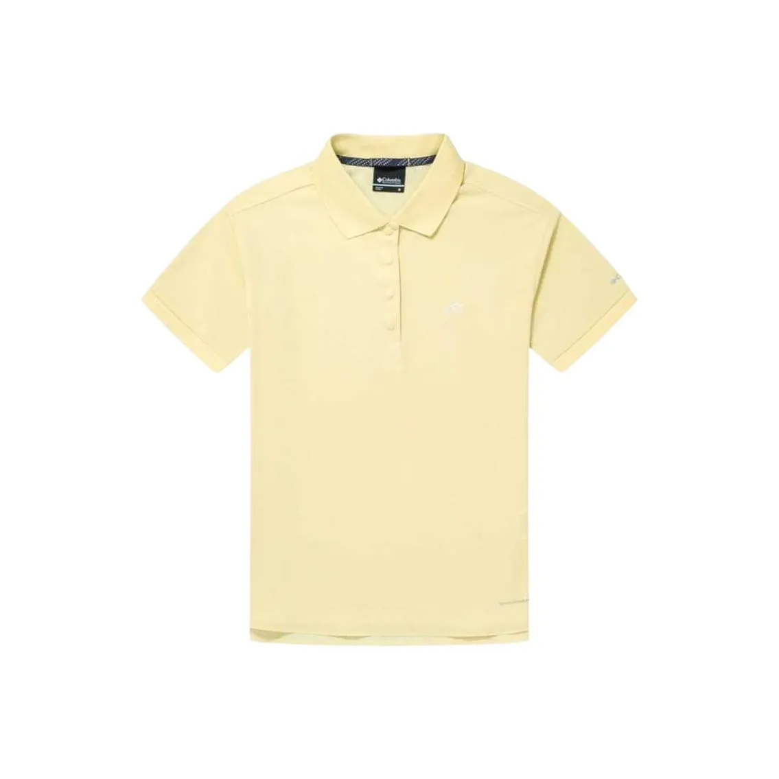Columbia совместное брендирование Поло Женское Желтое