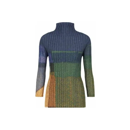 PLEATS PLEASE ISSEY MIYAKE Многоцветный Женский Трикотаж