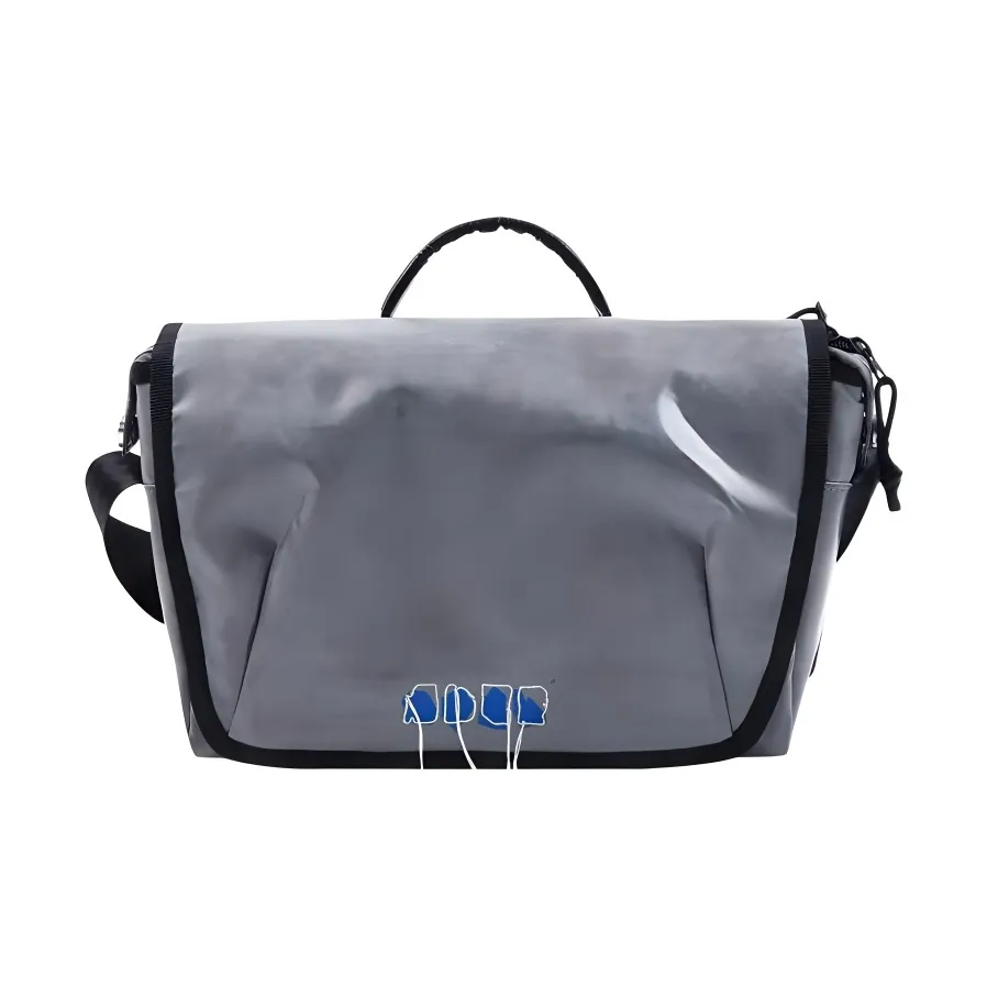 ADER ERROR Polyester Small Square Bag, Crossbody Bag, Shoulder Bag Unisex Gray