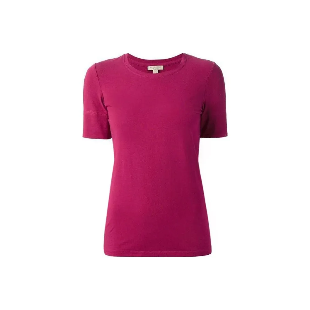 Burberry T Shirts Women's Red