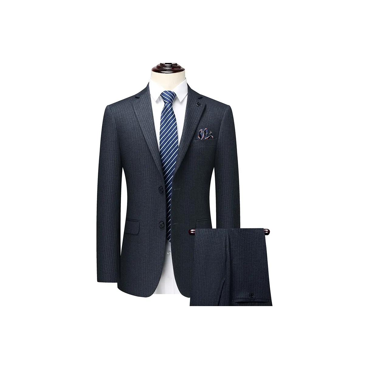 LUOZI Мужские Деловые Костюмы