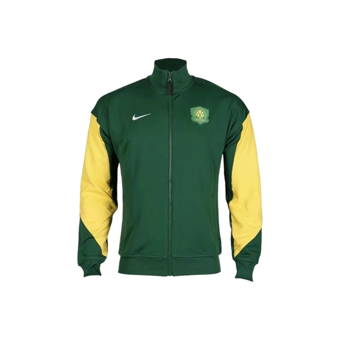 Nike Dri-FitAcademy Soccer Jerseys Men's Canyon Green/Travel Yellow