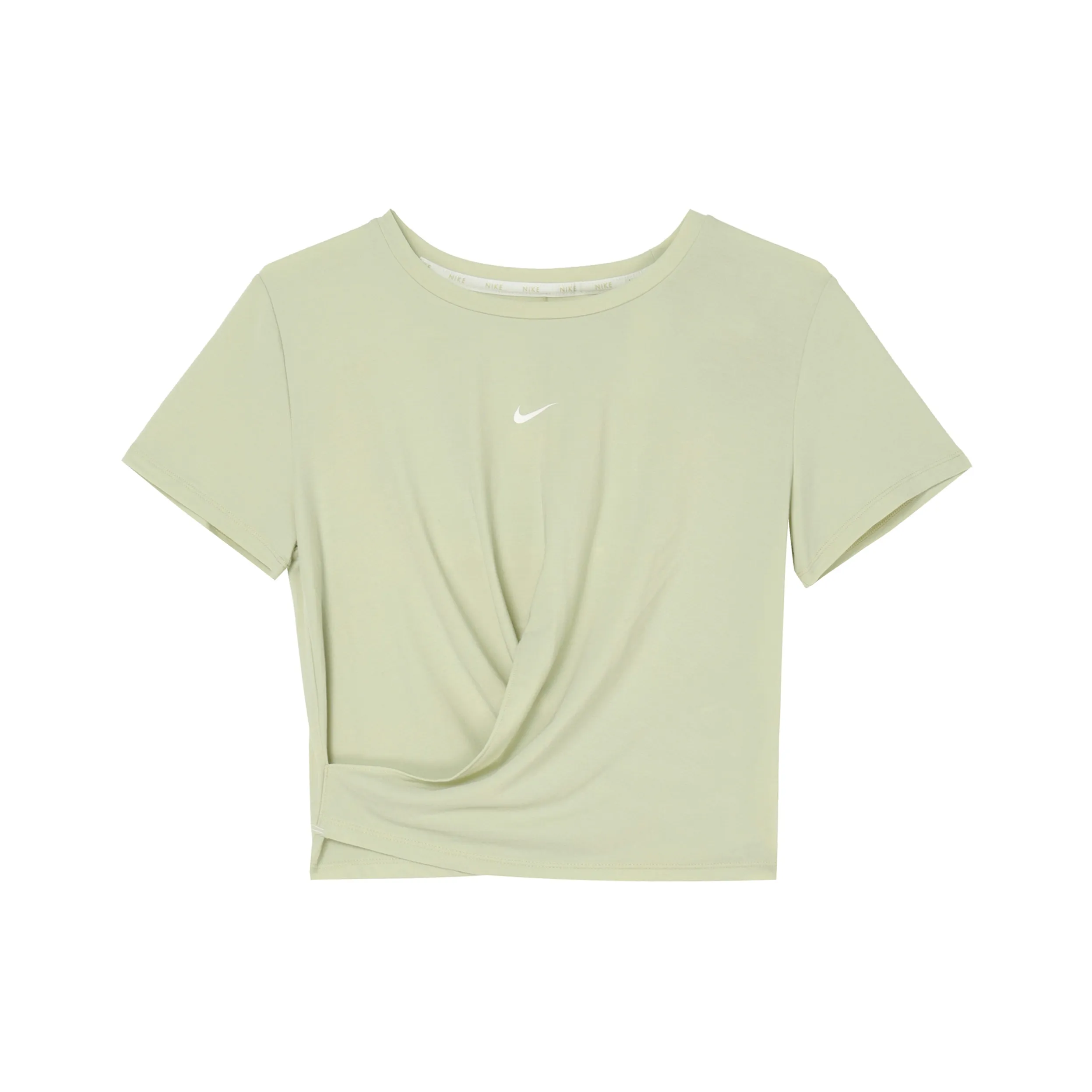 Nike SS24 T Рубашка Женская Светло-Оливково-Зеленая