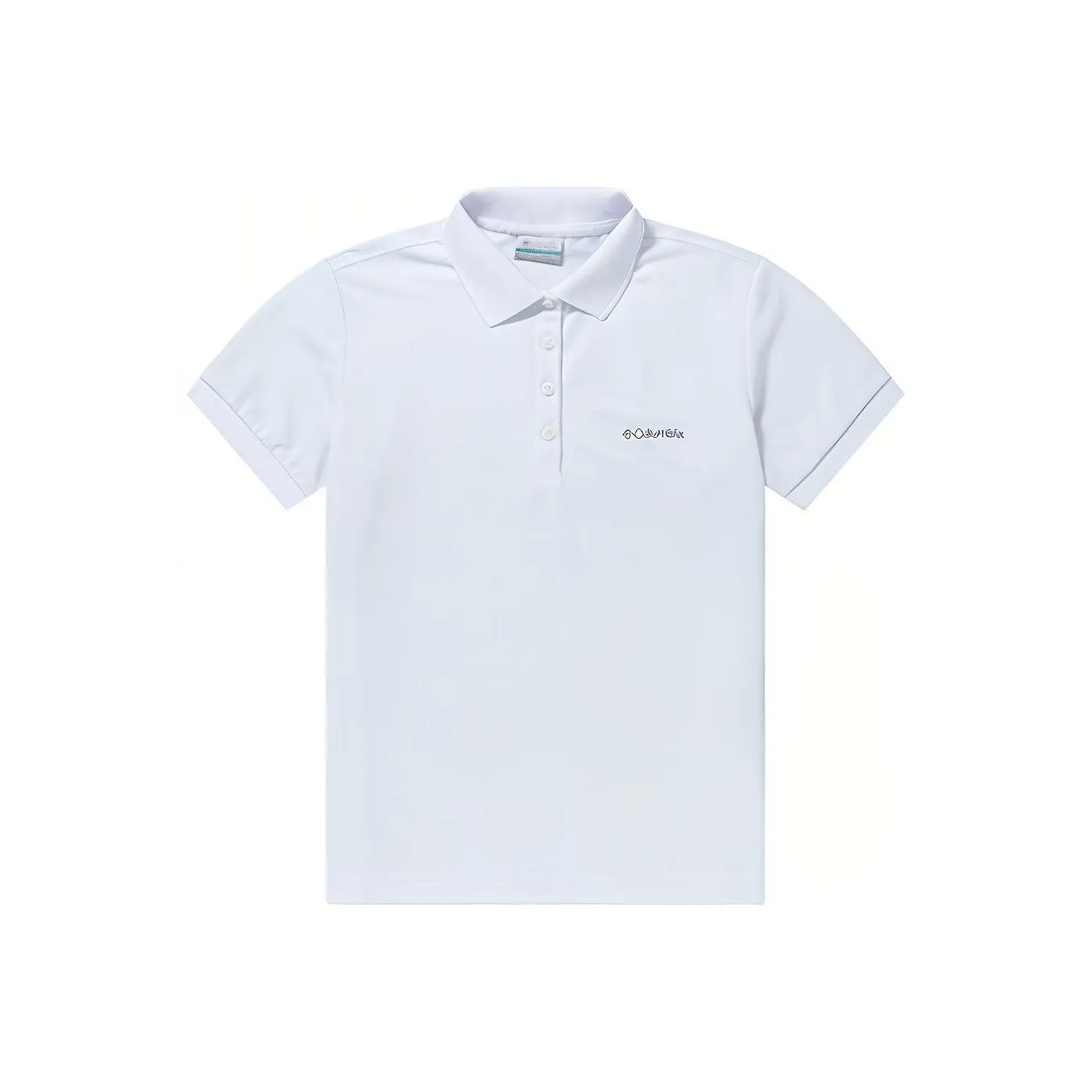 Columbia совместное брендирование Поло Женское Белое